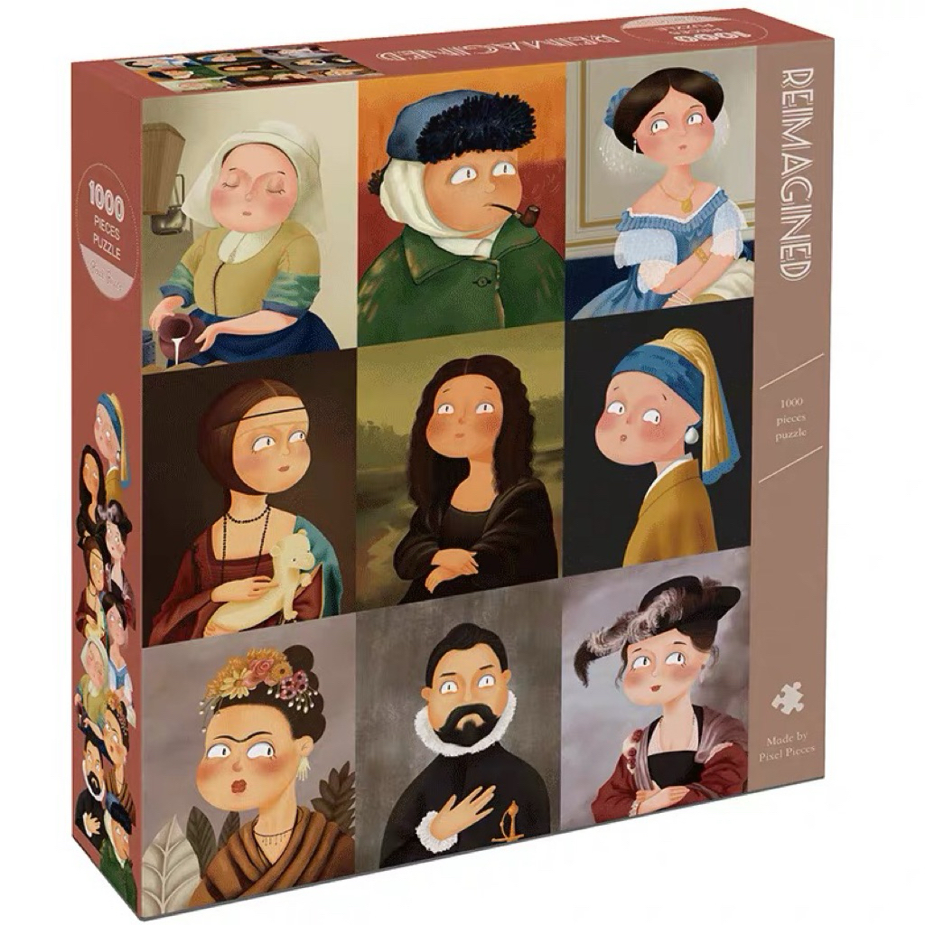 PIXEL PIECES PUZZLE 1000pcs REIMAGINED