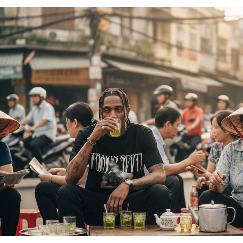Áo phông Travis Scott Hiphop