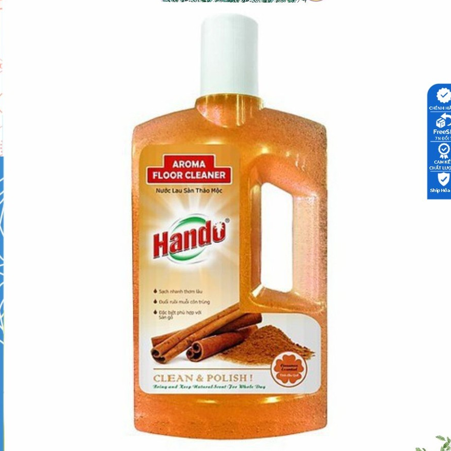 Nước Lau Sàn Thảo Mộc Hando 1 Lít