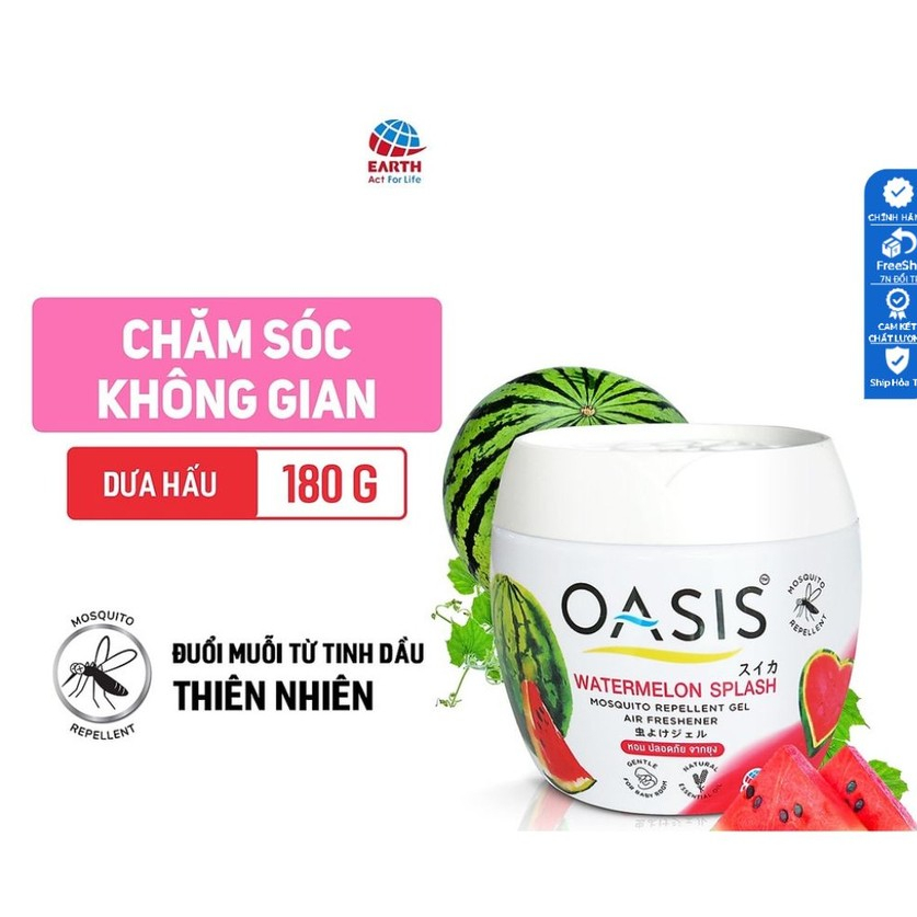 Sáp thơm đuổi muỗi OASIS (Nhiều lựa chọn hương)