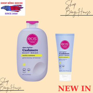   BILL MỸ  SỮA TẮM EOS SHEA BETTER HƯƠNG VANILLA CASHMERE BODY WASH CREAMY GEL 