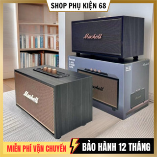 Loa bluetooth XM5 / XM301 / A005 Siêu Bass, Loa Để Bàn vỏ gỗ 20W thiết kế sang trọng Bass Cực Căng