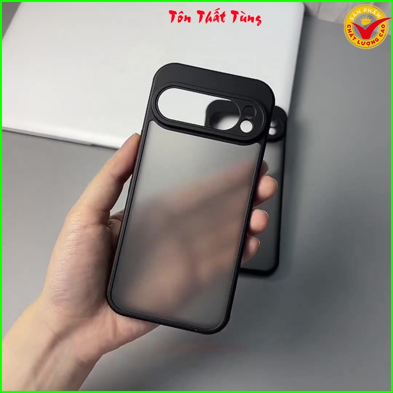 Ốp viền đen lưng mờ Google Pixel 10/ 10a/ 10Pro/ 10 ProXL 7/ 7a/ 7Pro/ Pixel 8/ 8Pro/ 8a/ 9/ 9a/ 9 Pro/ 9XL 1 chữ Chất