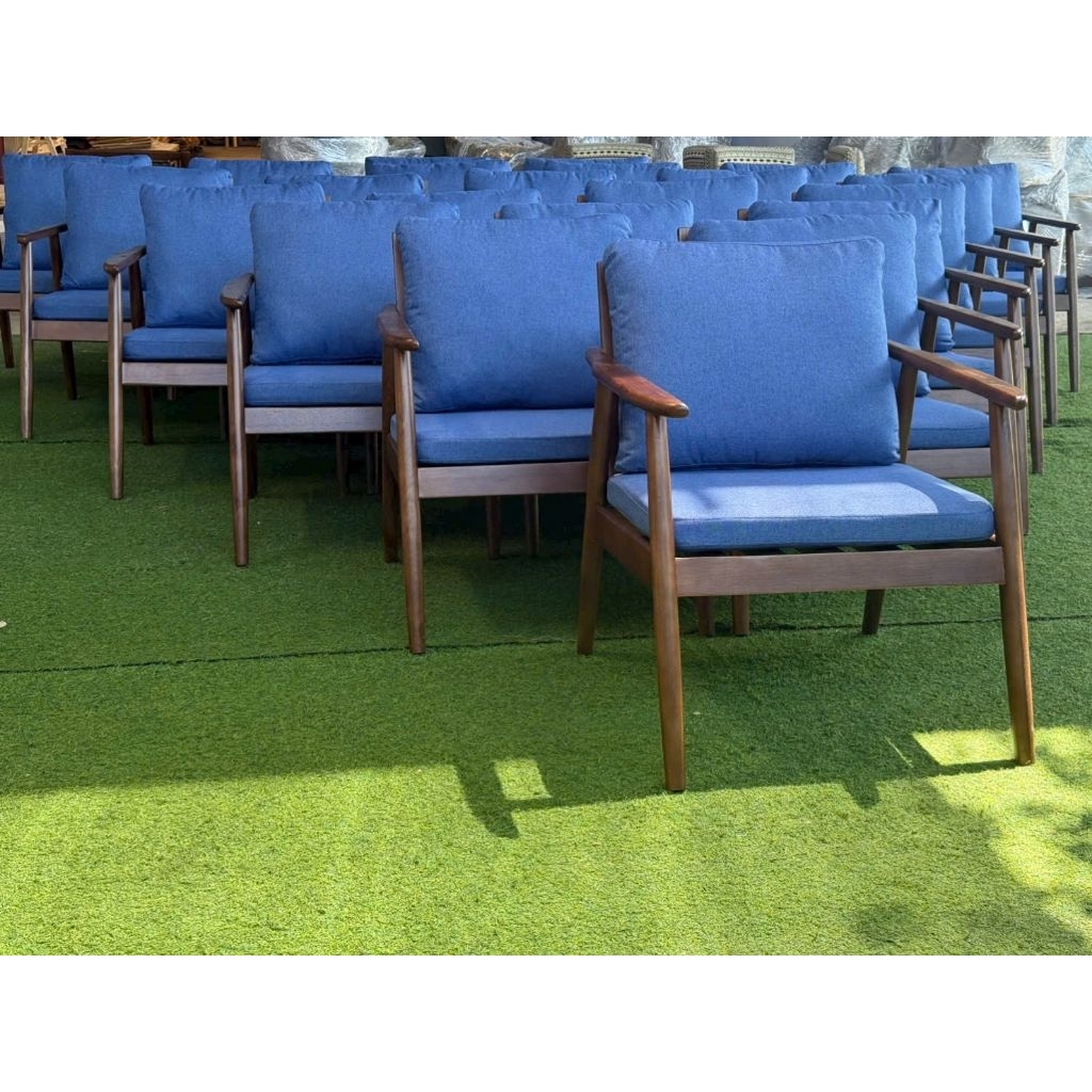 ghế Sofa Cafe Cigar Gỗ bọc đệm cao cấp