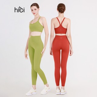Set Đồ Tập Yoga Gym Hibi Sports H180 Kiểu 2 Dây Ba Lỗ Cổ Tim, Kèm Mút Ngực