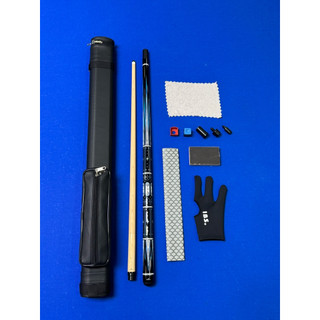 Combo Cơ Bida 2in1, Phíp XTC, kính trợ lực, đầu cơ R nhập.