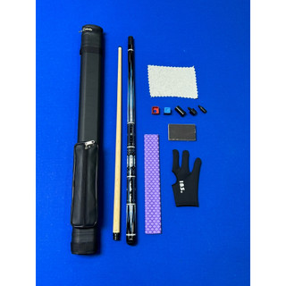 Combo Cơ Bida 2in1, Phíp XTC, kính trợ lực, đầu cơ R nhập.