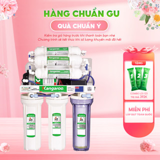 [MIỄN PHÍ LẮP ĐẶT] Máy lọc nước Hydrogen 9 lõi Kangaroo KG100HA - không vỏ tủ