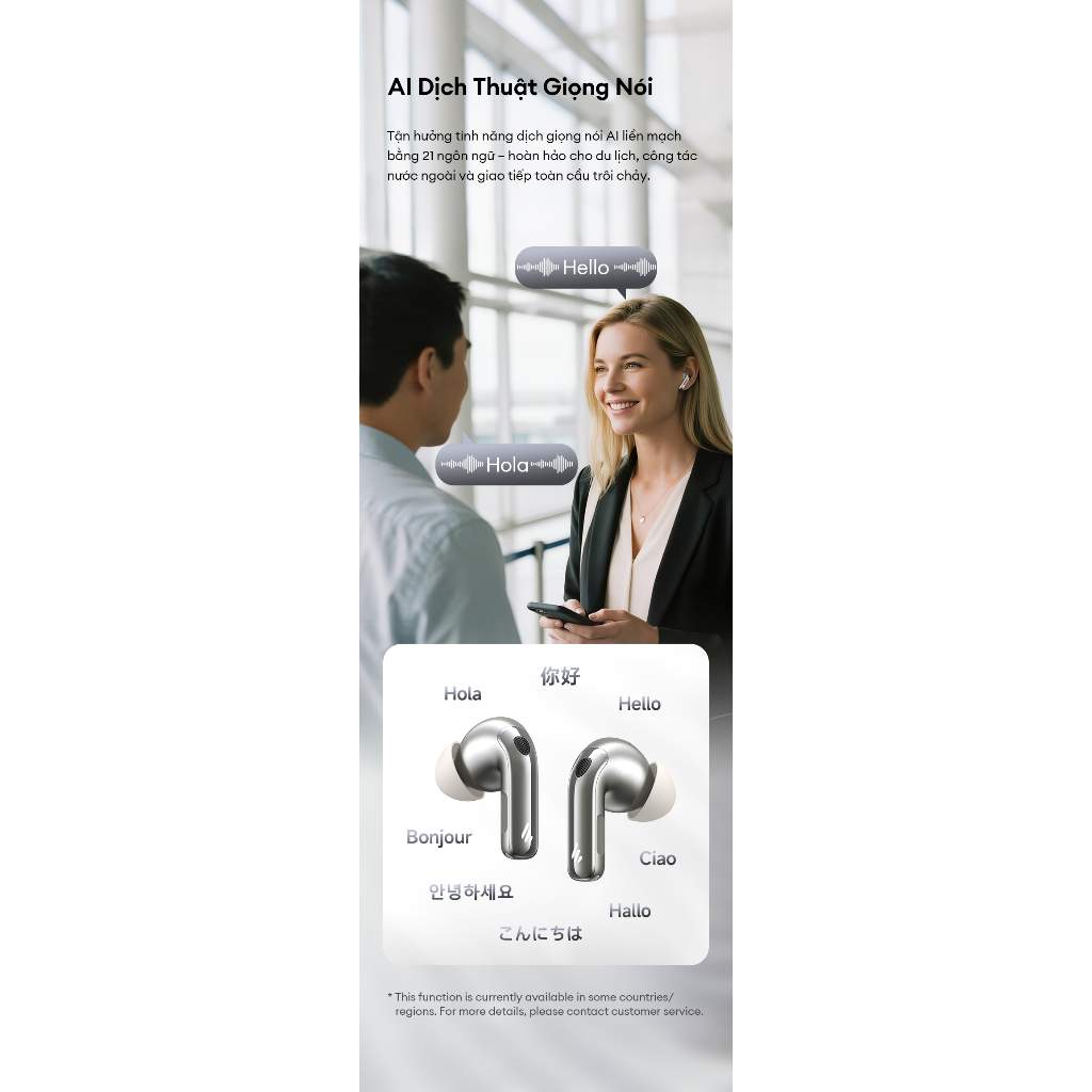 Tai Nghe Bluetooth Nhét Tai EDIFIER EVOBUDS PRO | Chống Ồn Chủ Động | Thời Gian Sử Dụng Tới 36H | Bảo Hành 15 Tháng | BigBuy360 - bigbuy360.vn