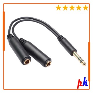 Jack chia 6.5 ra 2 cổng 6.5