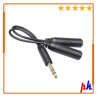 Jack chia 6.5 ra 2 cổng 6.5