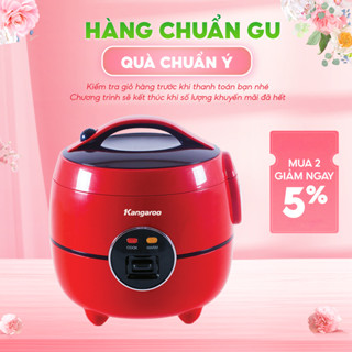 [LIVE X KANGAROO] Nồi cơm điện Kangaroo 1.2L loại cơ Model KG822