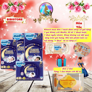 Tã dán Tã quần em bé Bỉm Molfix size S, M, L, XL, XXL, XXXL (Bibistore)