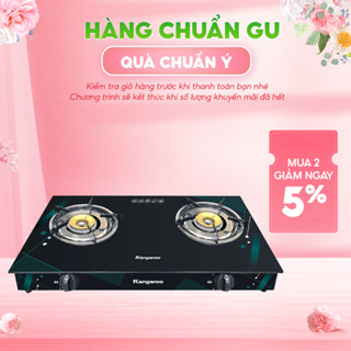 [ĐỘC QUYỀN ONLINE] Bếp gas đôi dương kính 2 lò Kangaroo KGGS69G2E