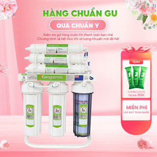[LIVE X KANGAROO] Máy lọc nước Hydrogen Kangaroo RO 10 lõi KGRP10 không vỏ