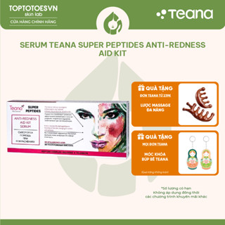 [HÀNG NHẬP KHẨU] Serum Teana Super Peptides Anti-redness Aid Kit giảm sưng, mẩn đỏ, mụn, phục hồi da