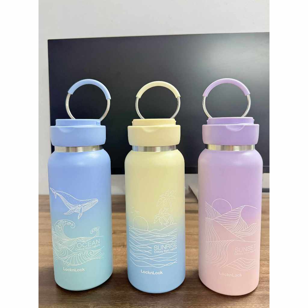 Bình Giữ Nhiệt Sling Ring Nature LnL 650ml LHC4321 - Hàng Chính Hãng