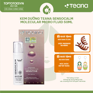[HÀNG NHẬP KHẨU] Kem dưỡng Teana Sensocalm Molecular Micro Fluid 50ml làm dịu, dưỡng ẩm, phục hồi sâu da