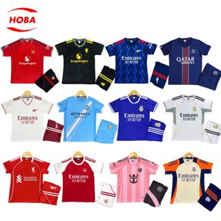 Bộ quần áo bóng đá trẻ em đồ đá banh cho bé trai gái các đội tuyển, câu lạc bộ 25/26 thun lạnh TEJP