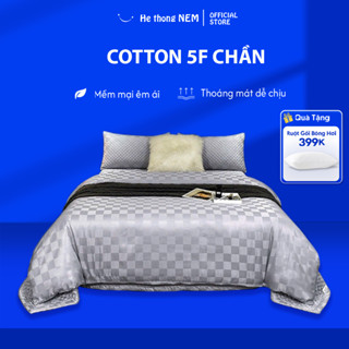Bộ Chăn Ga Gối 5 Món He thong NEM Set Ra Drap Gối Đệm Nệm Trải Phủ Bọc Giường Trần Bông Mùa Đông