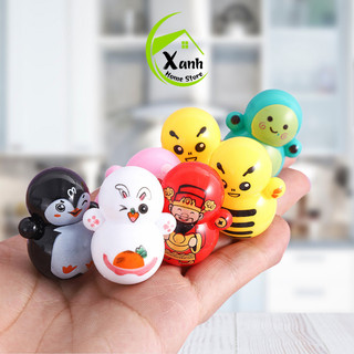 Lật Đật Hình Thú, Siêu Anh Hùng Cho Bé GD104 - Đồ Chơi Lật Đật Mini Hoạt Hình Pikachu Doremon
