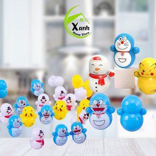 Lật Đật Hình Thú, Siêu Anh Hùng Cho Bé GD104 - Đồ Chơi Lật Đật Mini Hoạt Hình Pikachu Doremon