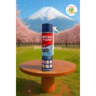 Keo Silicone Apollo - Foam bọt nở Apollo - Foam trám khe hở cho cửa đi, cửa lùa, cửa sổ