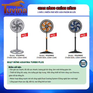 Quạt đứng, quạt lửng ASIA TURBO PLUS 90W VY639892, VY639792, VY639092 - Bảo hành chính hãng 24 tháng