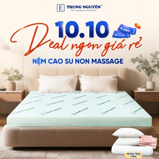 Nệm massage cao su non Trung Nguyên kết hợp memory foam cao cấp với mousse foam, êm ái, hỗ trợ đau nhứt xương khớp