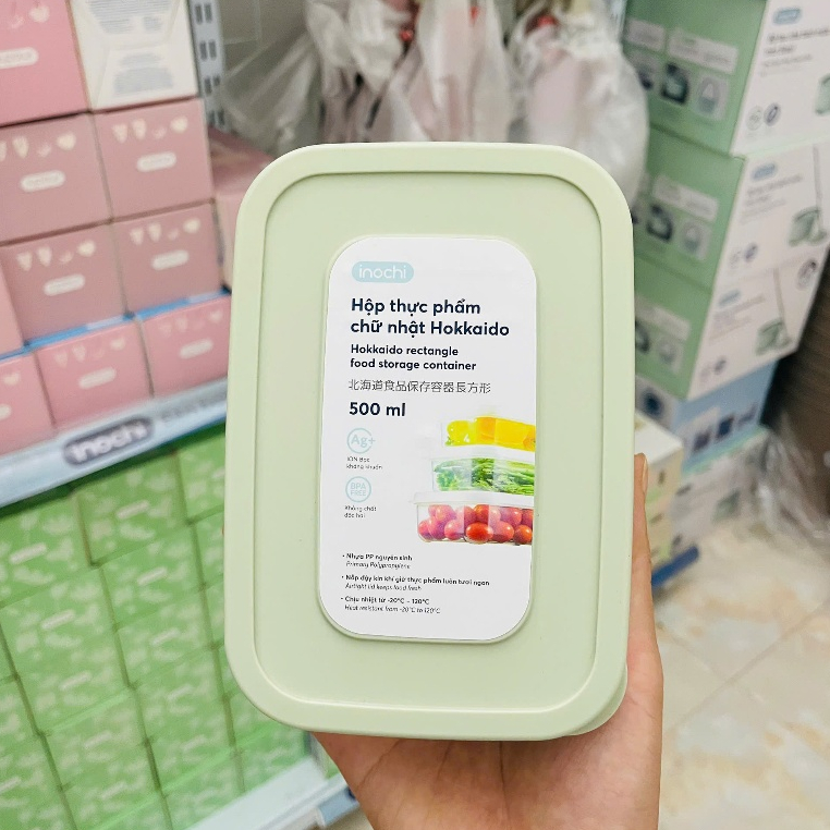 Hộp thực phẩm Inochi - Hokkaido giúp tiết kiệm không gian