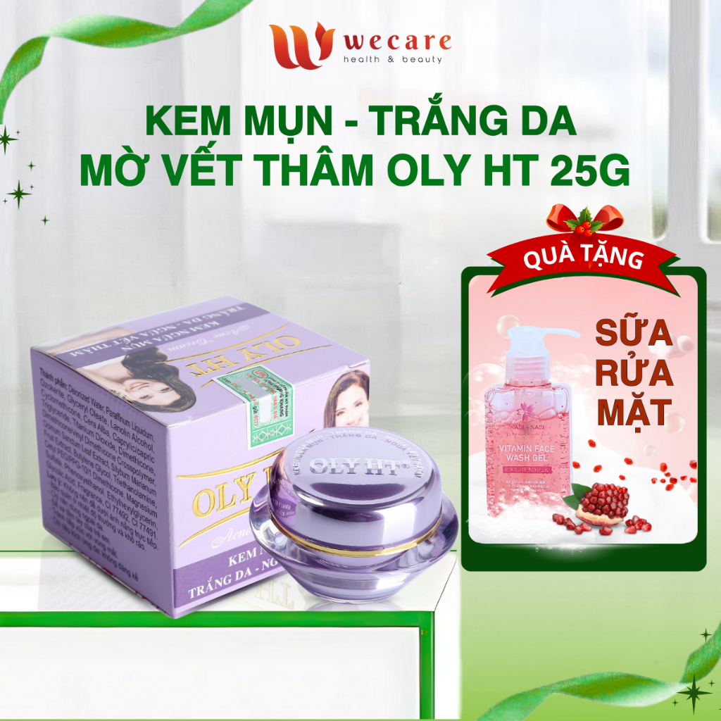 KEM MỤN - DƯỠNG TRẮNG DA - MỜ VẾT THÂM OLY HT 25G OLY-023