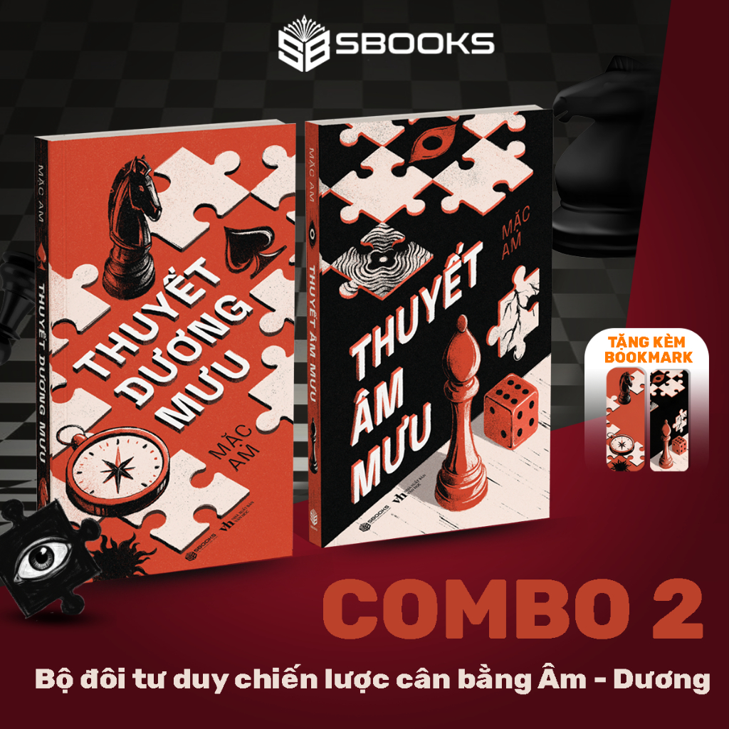 [Sbooks - Người Trí Thức] Combo 2 Cuốn Thuyết Âm Mưu Thuyết Dương Mưu Mặc Am Chính Hãng