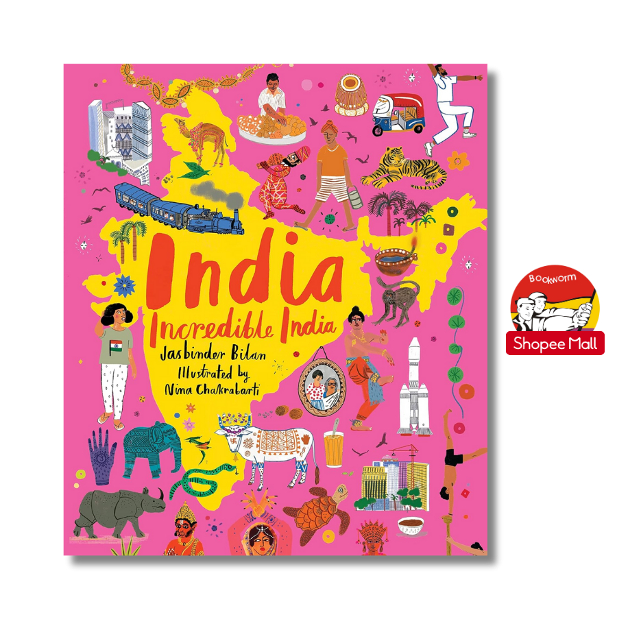 Sách - India, Incredible India: Journey Around the Country’s History, Culture & Natural Wonders