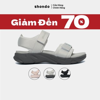 Giày Sandal Nam Nữ F8M Êm Chân, Họa Tiết Số 10 Shondo Nhiều Màu