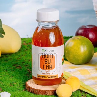 Trà Kombucha Light Dưỡng Dáng Đẹp Da Với 3 Vị Chanh Leo Vị Chanh Tươi Mật Ong Vị Me (Chai 250ml)