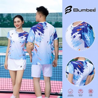Set Quần Áo Cầu Lông Bumbee Thể Thao – Form Rộng Trẻ Trung, Đồ Thể Thao Phong Cách Hàn Quốc (526 xanh biển)