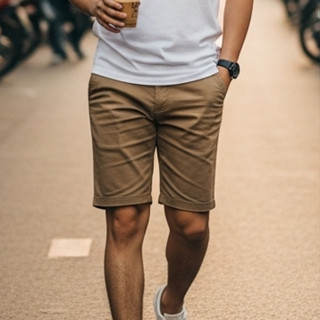 Quần short kaki nam cao cấp xịn KBOY phiên bản nâng cấp VẢI DÀY DẶN,chất kaki thun co giãn slim fit -Q12