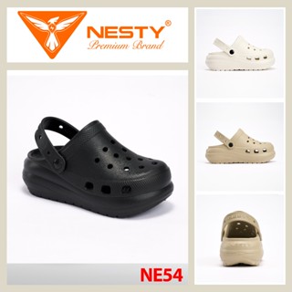   Tặng 1 bộ charm 3D  DÉP SỤC ĐẾ CAO ĐÚC NGUYÊN KHỐI CHÍNH HÃNG NESTY MÃ NE54 