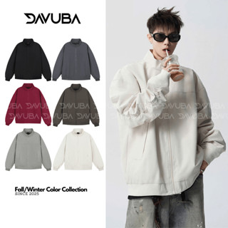 [DAVUBA] Áo Khoác Gió Tay Nhúm Nam Cổ Cao 2 Lớp Trượt Nước Cản Gió SM150