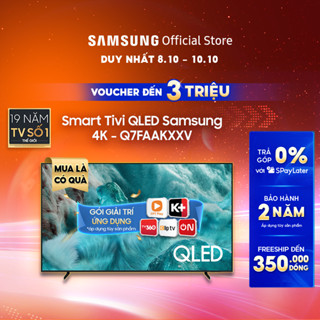 Smart Tivi Samsung QLED Q7F 4K Samsung Vision AI Smart TV (2025) - Miễn phí lắp đặt