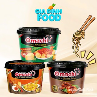   Thùng  Mì Trộn Omachi Tô Xốt Tôm Phô Mai Trứng Muối Thùng 12 Hộp  MIX 2,3 VỊ   SHIP HỎA TỐC HCM  