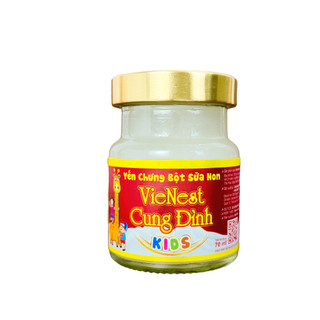 YẾN CHƯNG SỮA NON VIENEST CUNG ĐÌNH KIDS 70ML - HỖ TRỢ TĂNG ĐỀ KHÁNG, ĂN NGON, TIÊU HÓA TỐT