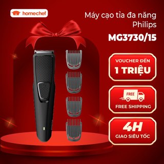 Tông Đơ Cắt Tóc Cạo Tỉa Đa Năng Philips 8in1 MG3730 15 An Toàn Cho Da Bảo Hành 24 Tháng 