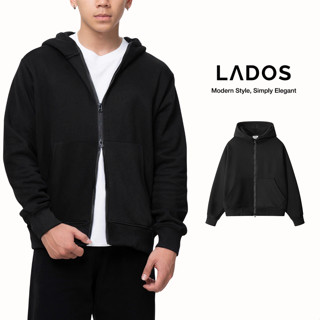  Áo khoác hoodie zip 2 chiều nam có nón LADOS-12133 chất nỉ bông cao cấp dày dặn phong cách trẻ trung 