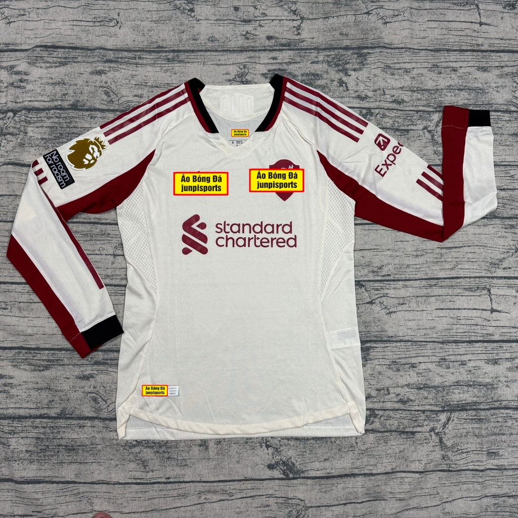 ÁO BÓNG ĐÁ DÀI TAY PLAYER CÂU LẠC BỘ LIVERPOOL - BẢN SK 2025 HANG THÁI CAO CẤP