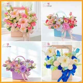   HỎA TỐC  Giỏ hoa hồng sáp thơm vĩnh cửu giá rẻ siêu đẹp làm quà tặng hoa 8 3 20 10 20 11 