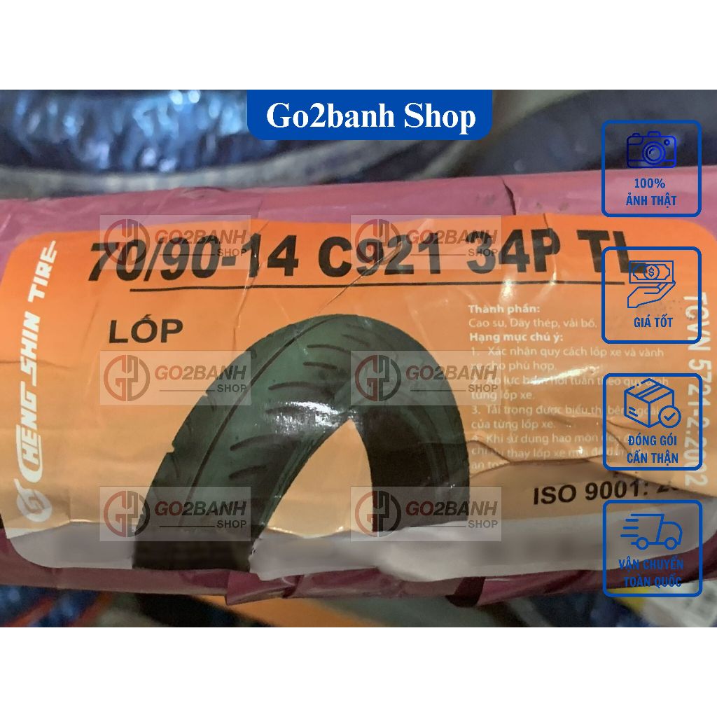 Vỏ Chengshin 70/90-14, 80/90-14, 100/90-14, 80/90/16 vỏ xe Airblade, Vision, Click,Vario,Pcx cũ,SH M