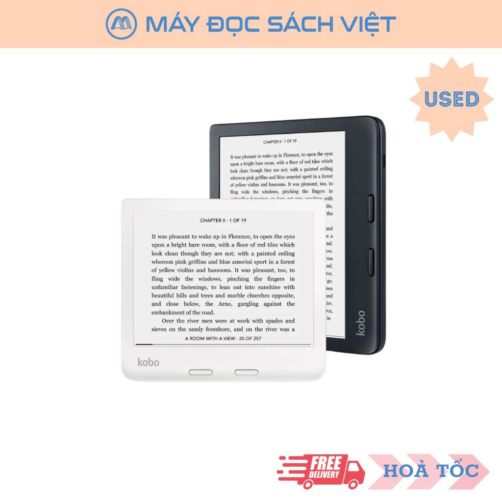 Máy đọc sách Kobo Libra 2 | máy qua sử dụng