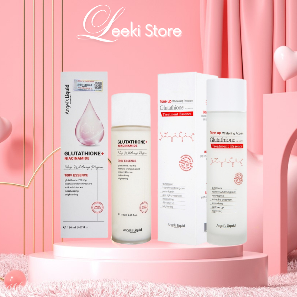 Toner Dưỡng Trắng Angel's Liquid Glutathione + Niacinamide/Glutathione700 7day Whitening Program 150