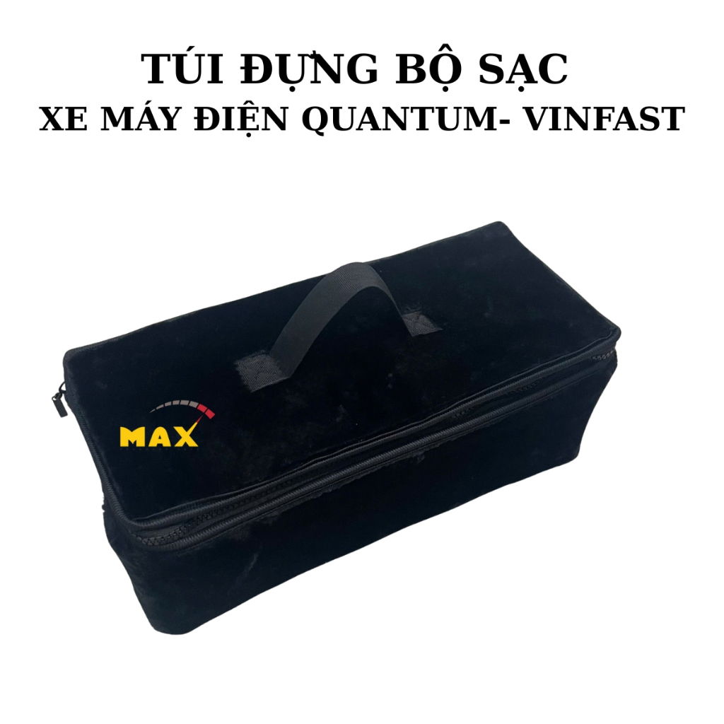 Túi da đựng đồ dùng để bộ sạc xe máy điện VINFAST Feliz Klara Evo Impes Vento Theon giúp bảo vệ bộ s